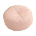 thumbnail image 2 of pitrice Coussin de Sol Rond Coussin de Méditation Chaise pour Enfants pour Studio Kaki Adultes Rose 40x15cm, 2 of 6