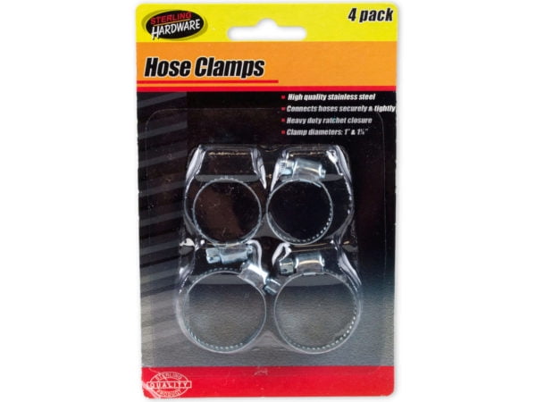 120 4 Pack hose clamps