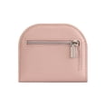 thumbnail image 2 of Semicircle Coin Purse, Portable PU Leather Zipper Coin Purse Mini Change Wallet for Women Small Coin Pocket for Women Credit Card Folded Bills Key Headset Lipstick （Pink）, 2 of 9