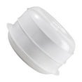 thumbnail image 2 of QualitChoice Cuiseur Vapeur Rond pour Micro-Ondes, Sans BPA, à Étages, Chauffage, Blanc, 2 à 2 Étages, 2 of 6