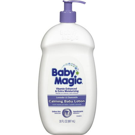 Baby Magic Lavande et Camomille calmante Lotion pour bébés, 30 fl oz