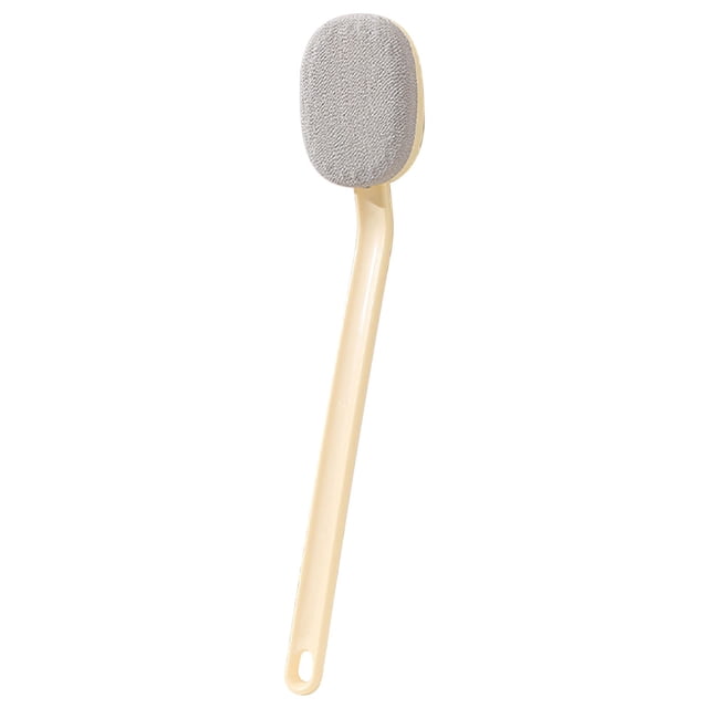Cepillo de baño de mango largo para exfoliantes corporales y de espalda. Herramienta para el baño.