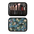 thumbnail image 6 of 3-Piece Travel Toiletry Bag Set, Hanging Wash Bag with Makeup Bag & Brush Case,Waterproof Cosmetic Organizer for Travel, Gym & Home Beautiful Hawaiian, 6 of 10