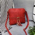 thumbnail image 4 of Bolso bandolera para mujer, bolso de hombro con borlas de moda., 4 of 5