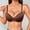 Brown, variant on ALLLIST Push up Bras for Women Plus Size No Underwire Underwear Plain Brown Breathable Ladie's Bras 70b-90c