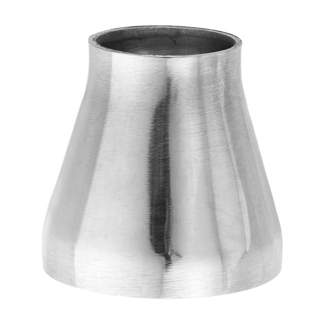 Reductor concéntrico Uxcell, de 2" a 1 1/4" reductor de conducto HVAC y aumentador de accesorios de tubería de soldadura de acero inoxidable 304