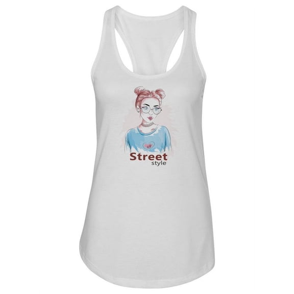Street Style Woman Tank Women -Image by Shutterstock, Female Small