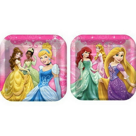 Disney Princess 'Very Important Princess' Large Paper Plates (8ct. 2 designs)
