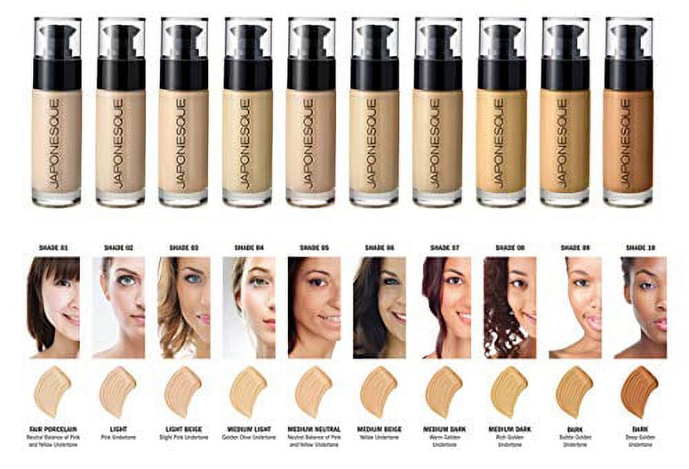 Japonesque Luminous Foundation 07  .84 Fl Oz.