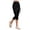 Black, variant on Capri Pants for Women BWASD 2028 New Summer Strength High Waist Tennis Skirt Quick Drying Capri Pants Work Outdoor Running Joggers Yoga Sports Leggings (Black,3XL)
