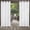 Winter White, variant on Exclusive Home Biscayne Indoor/Outdoor Two Tone Textured Grommet Top Curtain Panel Pair, 54"x108", Winter White