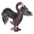 thumbnail image 2 of Design Toscano JQ6234 Belle Statue de Cygne Noir, Pleine Couleur, 2 of 2