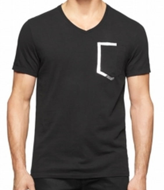calvin klein slim fit v neck t shirts