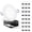 4000K Cool White, variant on Sunco 24 Pack Recessed Lighting 6 Inch LED, Canless Ceiling Lights Slim with Junction Box, 850 LM, 14W (100W Equivalent), 6000K Daylight Deluxe, Dimmable, Wafer Thin, 50000 Hours ETL.
