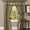 Taupe, variant on Light-Filtering Window Curtain Set - 55 Inch Width, 84 Inch Length - Fairfield Window in a Bag 5 Piece Set (Burgundy) - Window Treatment Include Valance, Tiebacks & Split Panels by Achim Home Decor