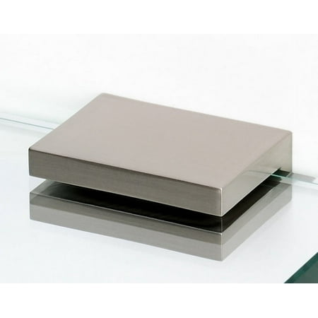 Alno A8455 Contemporary Ii 1-3/4" Shelf Bracket - Nickel