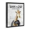 thumbnail image 3 of Stupell Industries Wash & Dry Laundry Giraffe Quotes and Sayings Painting Black Floater Framed Canvas Art Print Wall Art, 17 x 21, 3 of 9