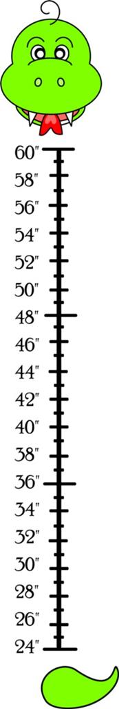 Design With Vinyl Artwork Snake Growth Chart Mark Child S Photo Inspiration