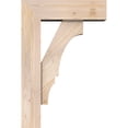 thumbnail image 3 of Ekena Millwork 7 1/2"W x 24"D x 36"H Balboa Block Smooth Bracket w/ Offset Brace, Douglas Fir, 3 of 25