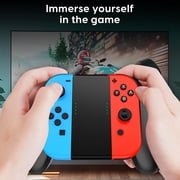 TALK WORKS Nintendo Switch Joy Con Grip Switch Controller Holder, Black