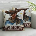 thumbnail image 3 of Howdy Cowgirl Boots and Rodeos Colorful Cowgirl Boots Decorative Throw Pillow Case for Western Home Bedroom Girls Room Dorm Decor,Gift for Teen Girls, 3 of 5