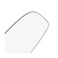 thumbnail image 5 of Lente de cristal del espejo trasero derecho del lado gran angular calentado del coche para S60 S80 V70 2003-2007 30634720, 5 of 5