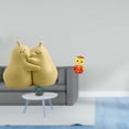 thumbnail image 2 of Sujetalibros De Cerámica Con Forma De Pera Abrazada, Fina Artesanía, Adorno Para Estantería, Maravilloso Regalo, Estatua De Serpiente Del Año Nuevo Chino 2025, Adorno Del Año De La, 2 of 8