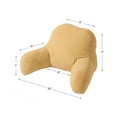 thumbnail image 4 of Buttercream Microfiber Hyatt Bed Rest Pillow, 4 of 5