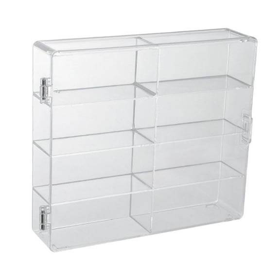 yotijay Clear Display Case Display Stands Scale Car Display Box Horizontal Display Case