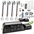 thumbnail image 3 of Biltek 4x Door Car Power Window + Keyless Door Unlock Kit Compatible with International / Mitsubishi LoneStar M1400 Metro II, 3 of 4