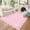 Pink, variant on Nanan 6'x9' Scalloped Border Area Rugs for Living Room Bedroom, Machine Washable Bow Pattern Rug, Non Slip Low Pile Rug Home Decor Carpet, Pink