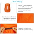 thumbnail image 2 of Mochila impermeable Cubierta para lluvia Antideslizante Correa con hebilla cruzada (Naranja M) Likrtyny  Para estrenar, 2 of 9