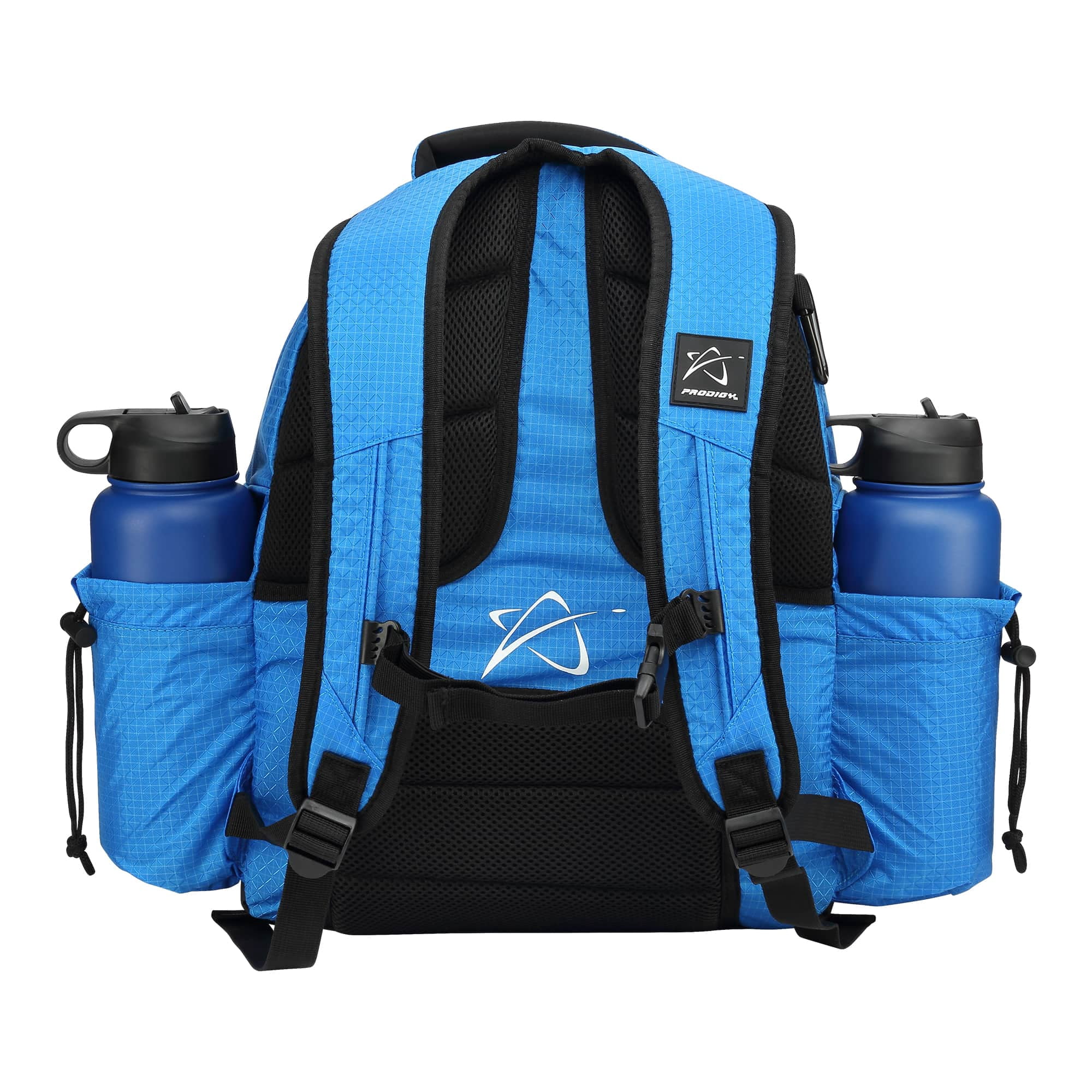 Prodigy Disc BP-3 V3 Disc Golf Backpack | Frisbee Golf Bag with 30+ Disc Capacity | Disc Golf Bag Backpack - Great for Beginners | Tear and Water Resistant | Large Disc Golf Bag (Blue)