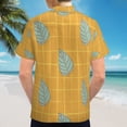thumbnail image 6 of High Quality Hawaiian Shirts for Men Short Sleeve Aloha Beach Shirt Floral Summer Casual Button Down Shirts Blouses XXZYDQ, 6 of 7