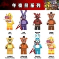 thumbnail image 1 of 8 Figuras de Osos Nocturnos Medianoche – Set de Minifiguras de Anime y Acción, Juguete de Bloques de Construcción para Niños, 1 of 9