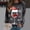 Dark Gray, variant on Cyber and Monday Deals Hot6sl Christmas Fashion Women Casual Long Sleeve Printing Round Neck Loose Sweatshirt Blouse Tops