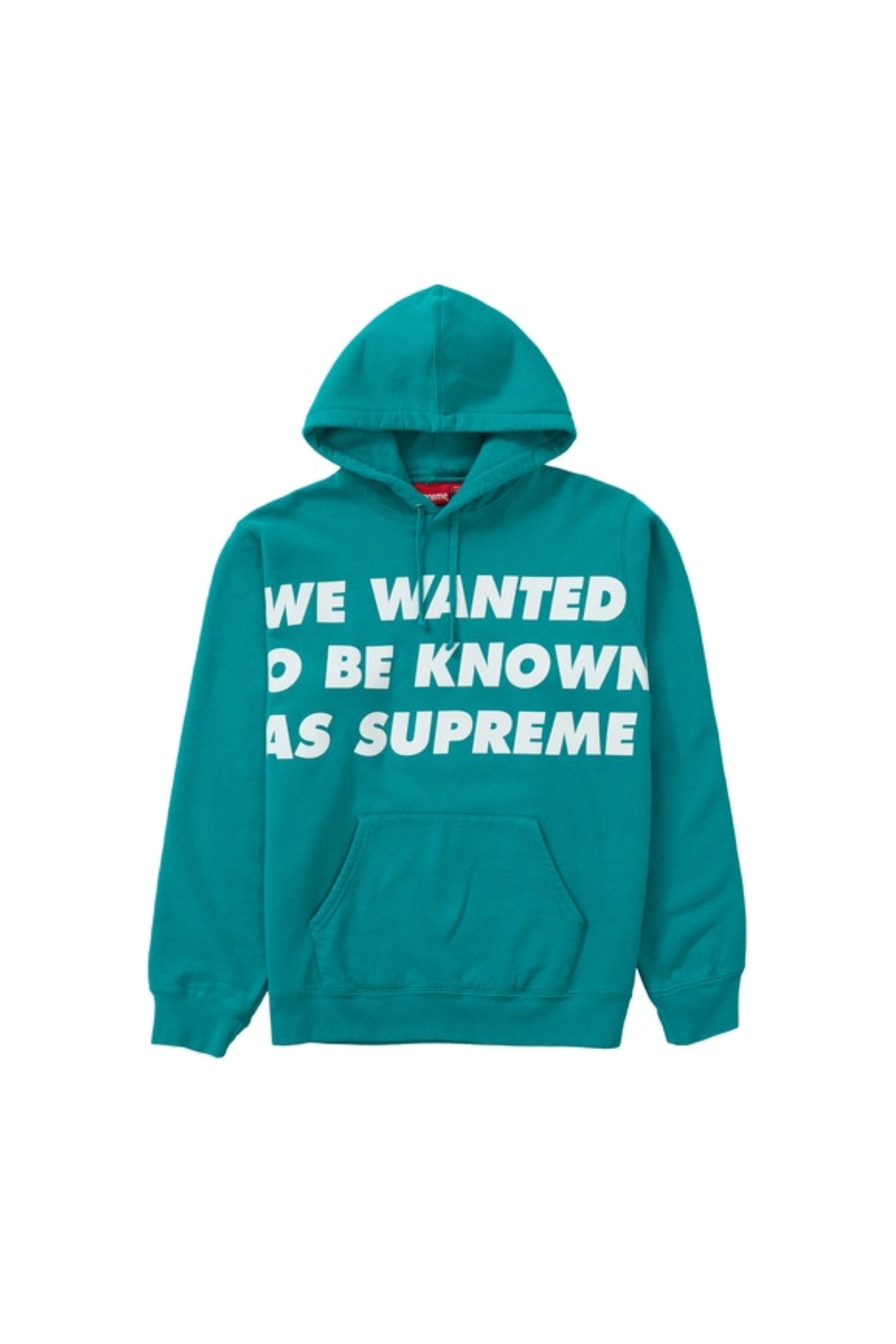 supreme lee hooded sweatshirt dark aqua
