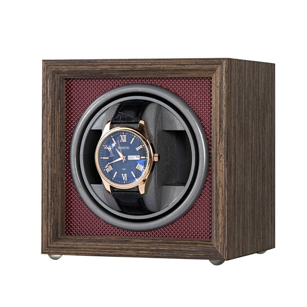 USB Mechanical Watch Automatic Winding Up Box Mini Watch Winder Holder