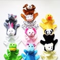 thumbnail image 4 of conjunto de 10 piezas marionetas de de mano juguetes educativos de peluche de historieta Sunnimix Juguetes de marionetas de mano, 4 of 8