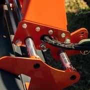 Titan Attachments 3 Point 60in Flail Mower with 16in Hydraulic Side Shift, 40-50 HP Mowing Attachment for Category 1 Tractors and Loaders