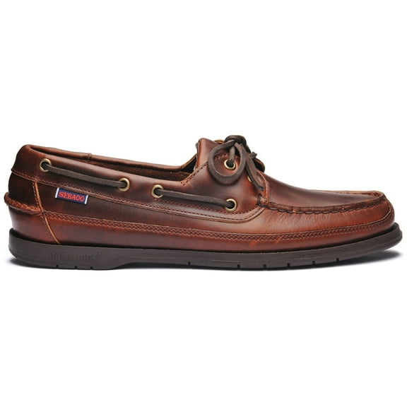 SEBAGO SCHOONER MEN SHOES - Brown (925) - Brown / 9.5 / Wide