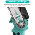 thumbnail image 4 of TOYTEXX MCS-108 6" Cordless Mini Chainsaw with Brushless Motor, 2 Batteries & Carry Case, 4 of 5