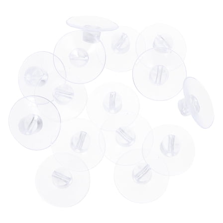 YUNLIGHTS Wall Suction Cups for Cords Transparent 20Pcs 1.7In