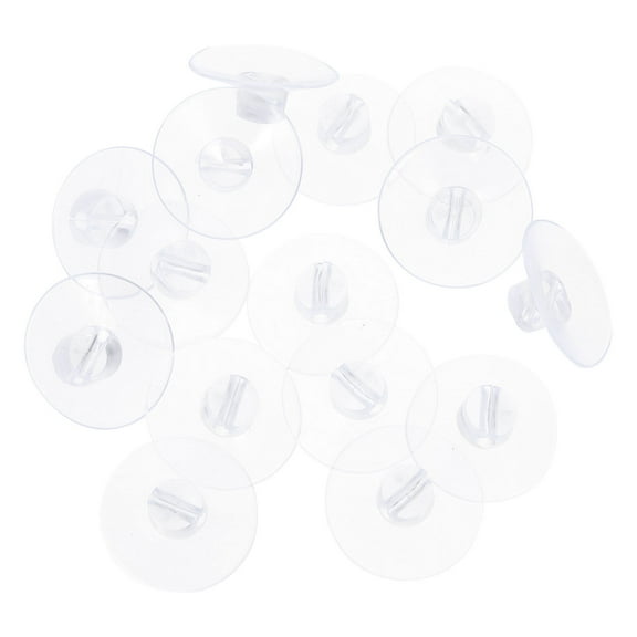 YUNLIGHTS Wall Suction Cups for Cords Transparent 20Pcs 1.7In