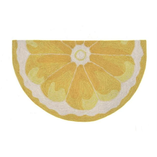 Trans-Ocean Importe une Tranche de Citron FTPD3155609 Frontporch Jaune