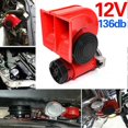thumbnail image 4 of 12V/24V Car Dual Tones Horns Compact Electric Car Loudspeaker with Clear Sound, 4 of 5