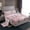 Pink White Grey, variant on Castle Fairy Merry Christmas Candy Cane 4-Piece Full Size Sheets for Teens Girls Boys,Geometric Stripes Bed Sheets,Happy New Year Lightweight Sheet Sets,Luxury Bedroom Decor