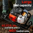 thumbnail image 3 of XtremePowerUS 52CC 2-Stroke Gas Powered Earth Auger, Post Hole Digger with 8" Bit, EPA Certified Heavy Duty Fence Post Hole Drill for Garden, Farm, Tree Planting, 3 of 6