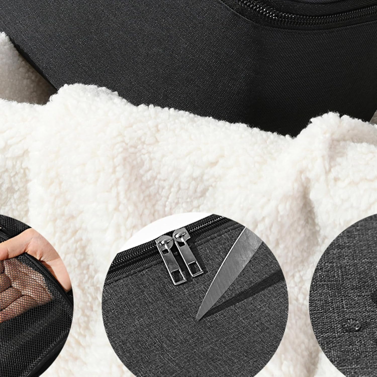 Toiletry Travel Bag For Men Women,Large  Makeup  Bag,Portable Travel Organizer Packing Cubes for Accessories Toiletries  Travel Essentials (Grey)