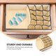 thumbnail image 3 of unbranded Organizador De Ropa Interior Y Calcetines Beige Con Cubierta Y Resistente Para Armarios, 3 of 6